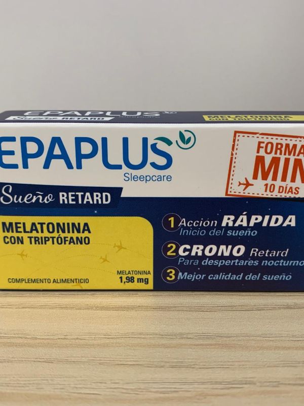 EPAPLUS SLEEPCARE MELATONINA RETARD MINI 10 COMPRIMIDOS