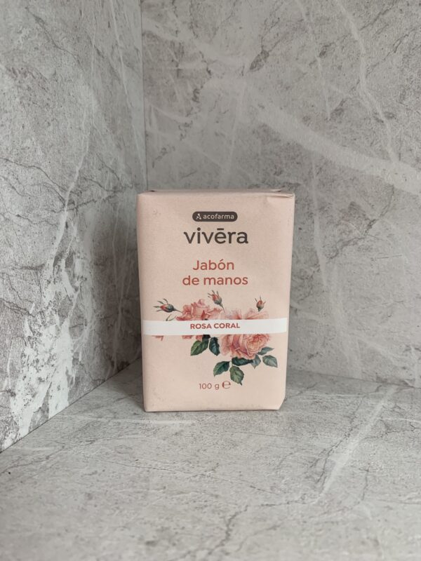 ACOFAR VIVERA JABON PAST ROSA CORAL 100G