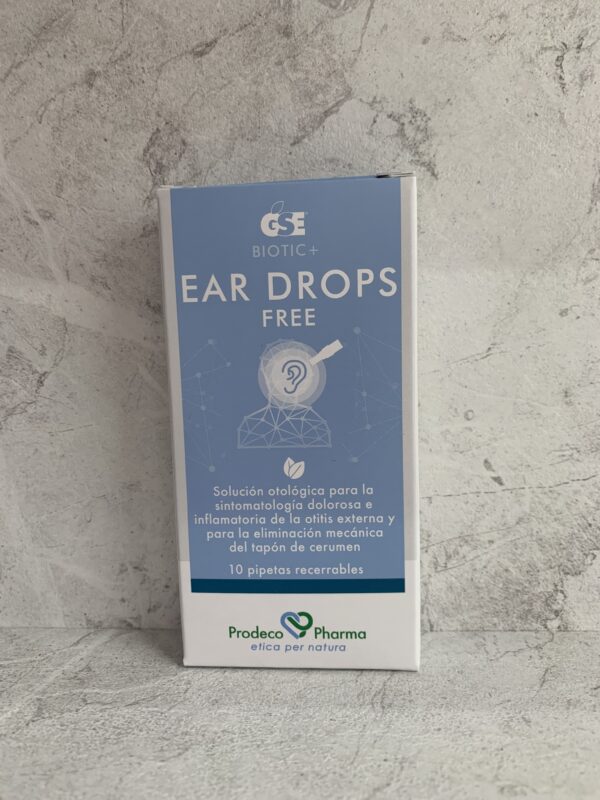 GSE EAR DROPS FREE  10 PIPETAS