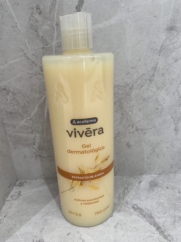 ACOFARMA VIVERA GEL CON EXTRACTO DE AVENA  1 ENVASE 750 ML