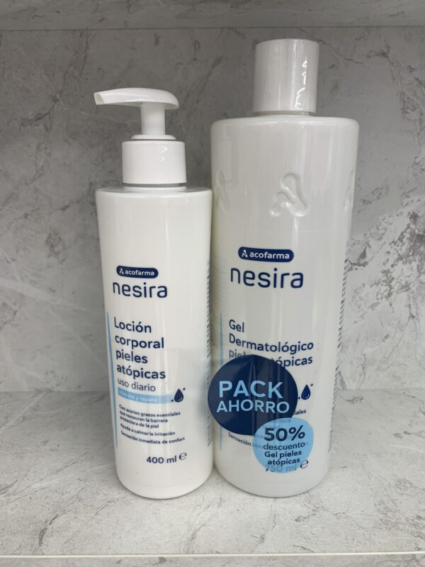 ACOFAR NESIRA PACK ATOPICA GEL750+LOC400