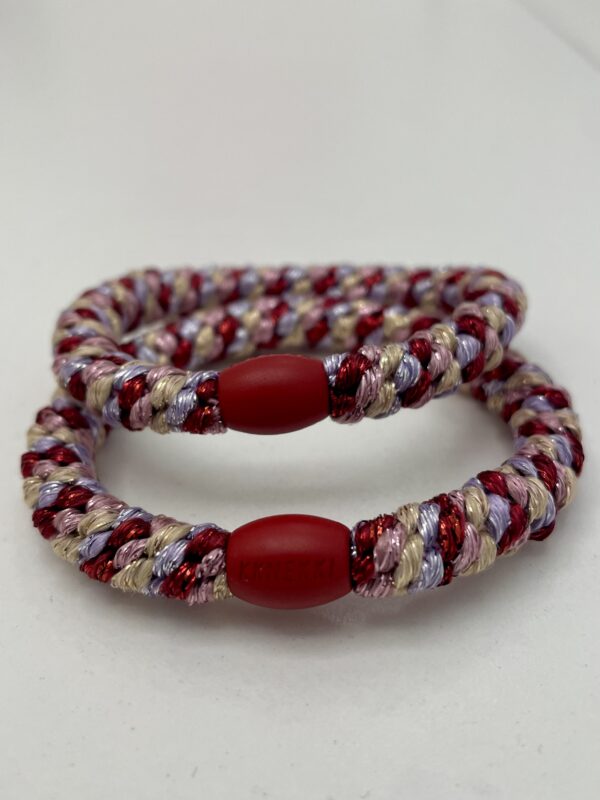 KKNEKKI GOMA MIX BORDEAUX PETROL GLITTER