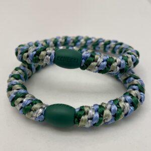 KKNEKKI GOMA MIX GREEN SILVER GLITTER