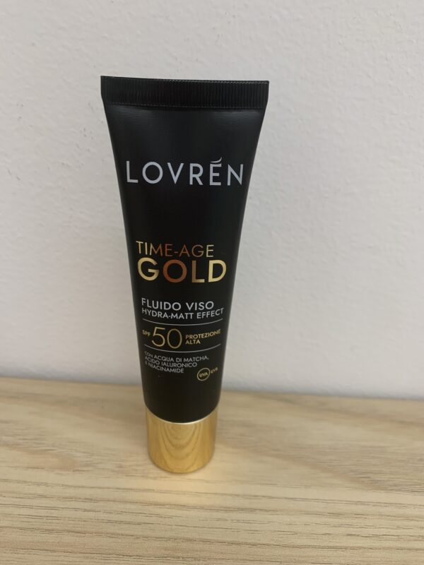 LGA5 LOVREN FLUIDO FACIAL TIME AGE GOLD SPF50 30 ML