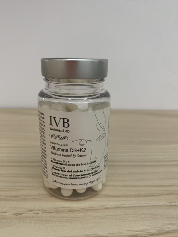 IVB VITAMINA D3+K2 60 CAPS