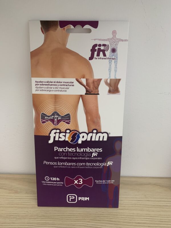 FISIOPRIM PARCHES LUMBARES  3 PARCHES