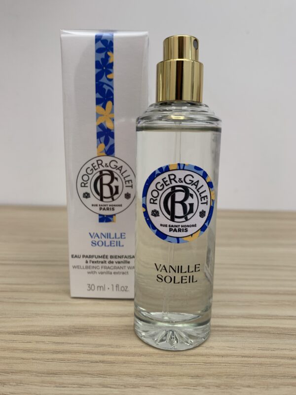 ROGER&GALLET VANILLE SOLEIL AGUA PERFUMADA 30ML