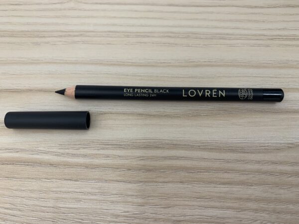 LOVREN EYE PENCIL ORGANIC LONG LASTING 24H BLACK