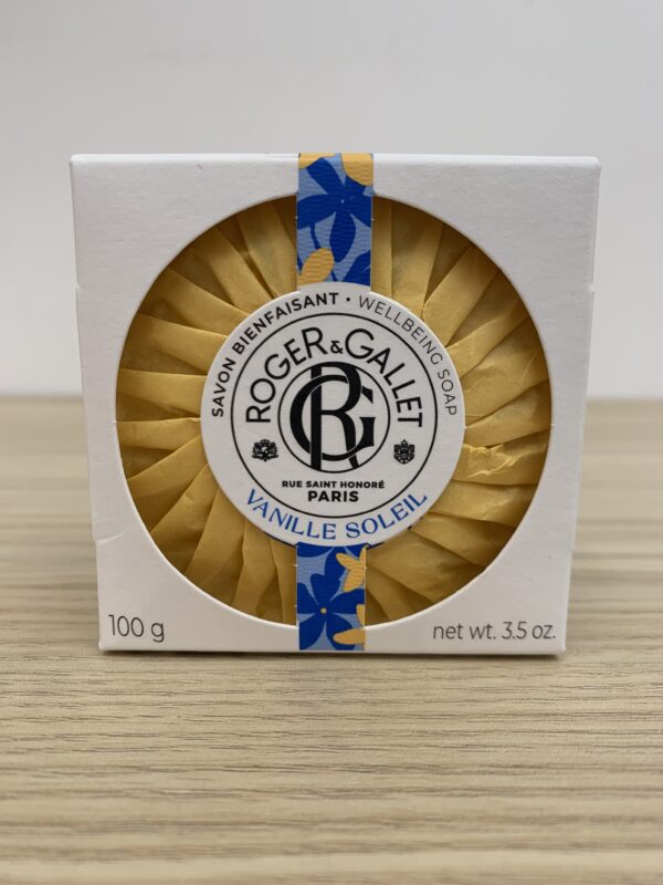 ROGER&GALLET VANILLE SOLEIL JABON 100G
