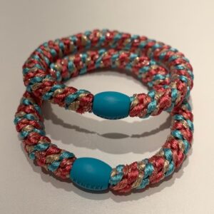 KKNEKKI GOMA MIX TURQUOISE CORAL GLITTER