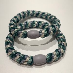 KKNEKKI GOMA MIX GREEN SILVER GLITTER