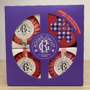 ROGE&GALLET PROMO TRIO JABÓN SÓLIDO (G/F/R) + JABONERA