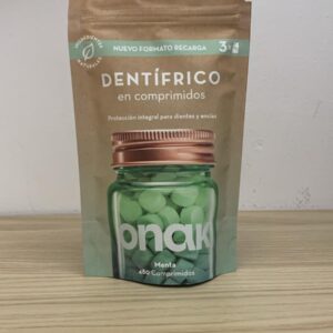 ONAK DENTIFRICO  480 COMPRIMIDOS SABOR MENTA